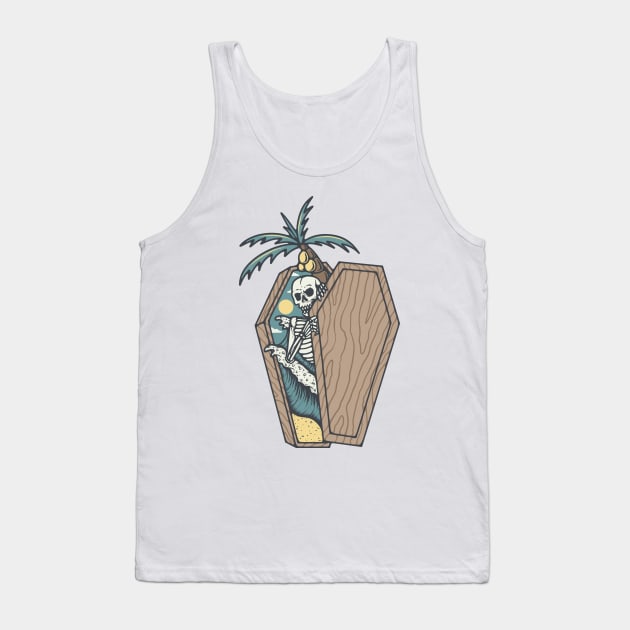 Rest in Paradise Tank Top by quilimo